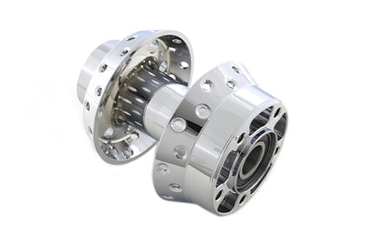 Chrome Front Wheel Hub with 25mm Bearings