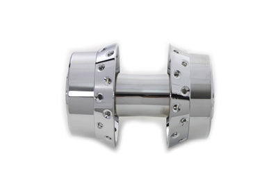Chrome Front Wheel Hub 25mm Bearings