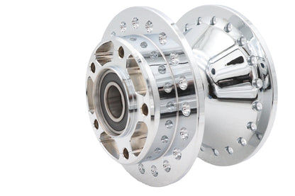 Chrome Front Wheel Hub 25mm Bearings
