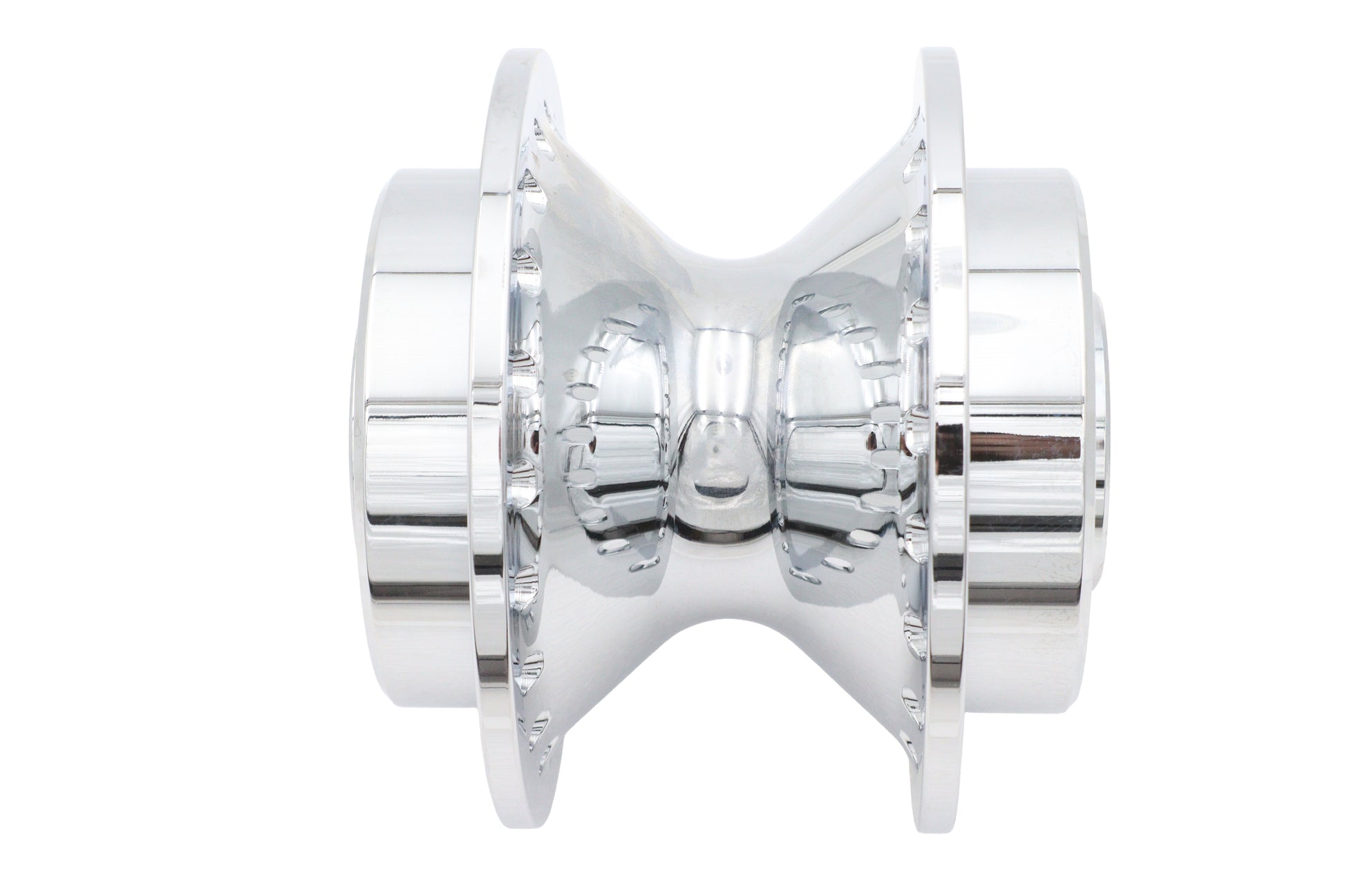Chrome Front Wheel Hub 25mm Bearings