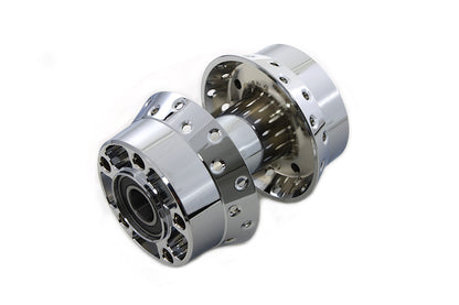Chrome Rear Wheel Hub 25mm Bearing