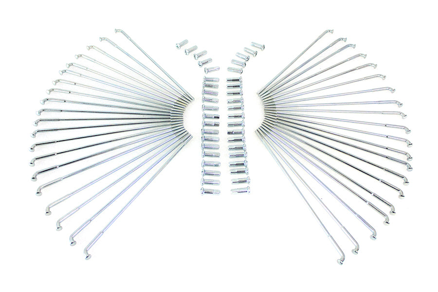Zicad Plated 18 Star Hub Spoke Set