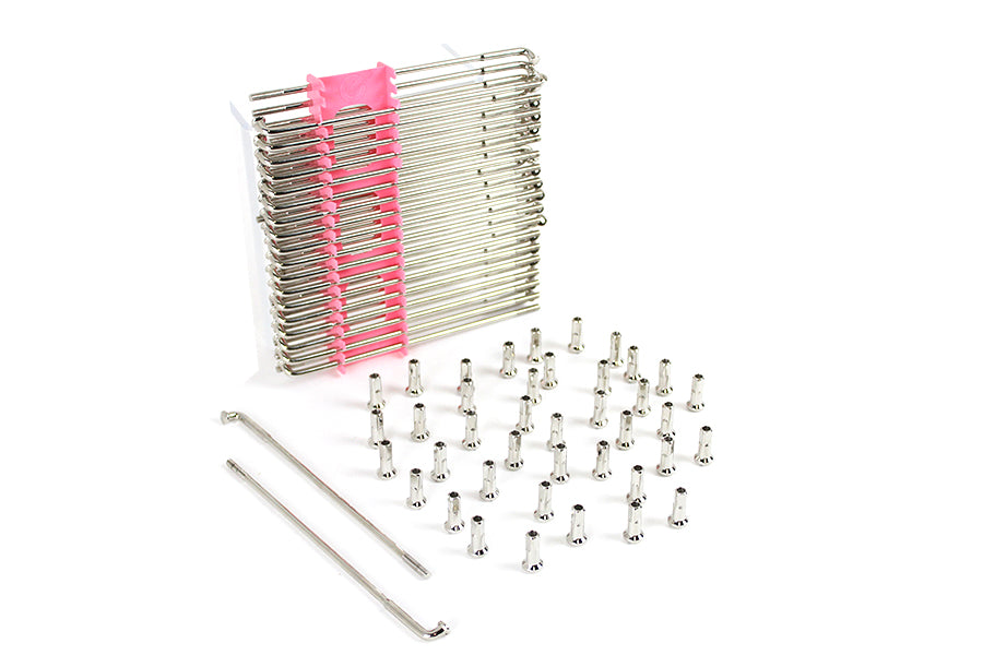 Nickel Plated 16 Spoke Set