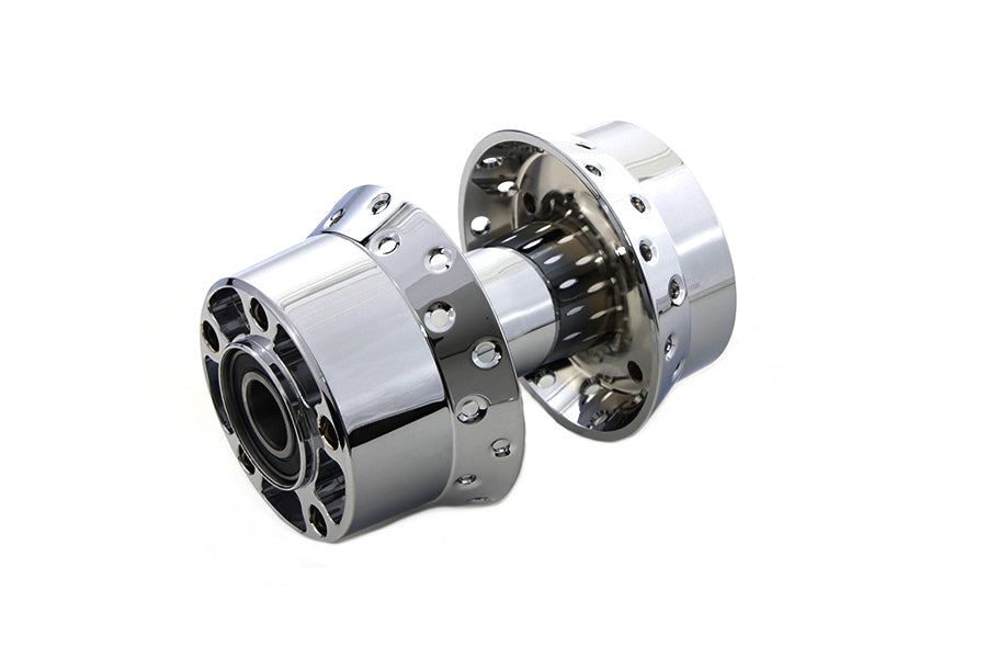 Chrome Rear Wheel Hub 25mm Bearings
