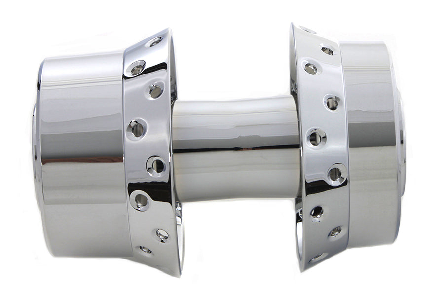 Chrome Rear Wheel Hub 25mm Bearings