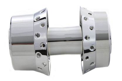 Chrome Rear Wheel Hub 25mm Bearings
