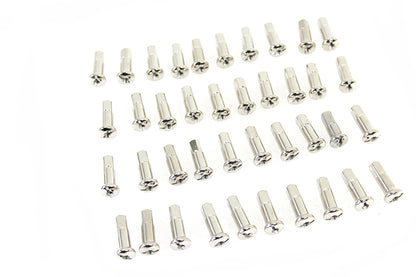 40 Piece Spoke Nipple Set Stainless Steel