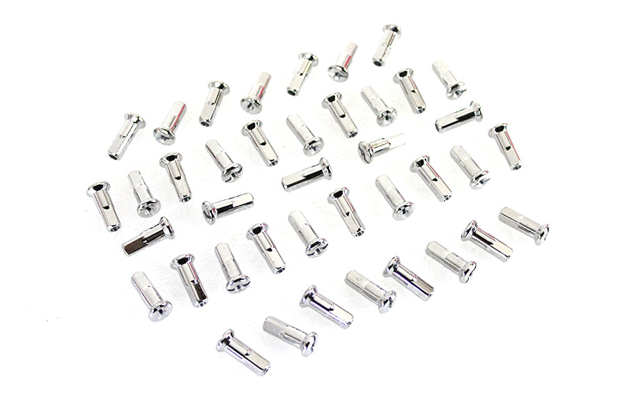 Spoke 40 Piece Stainless Steel Nipple Set