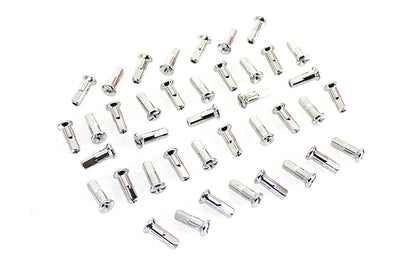 Spoke 40 Piece Stainless Steel Nipple Set
