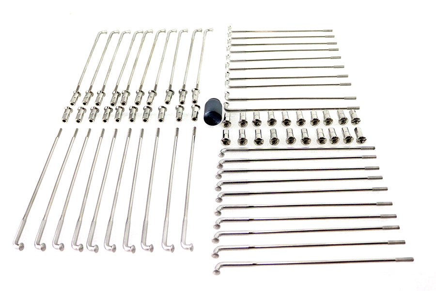 16 Indian Spoke Set Stainless Steel