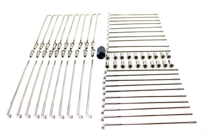 16 Indian Spoke Set Stainless Steel
