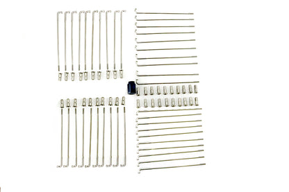 16 Indian Spoke Set Stainless Steel