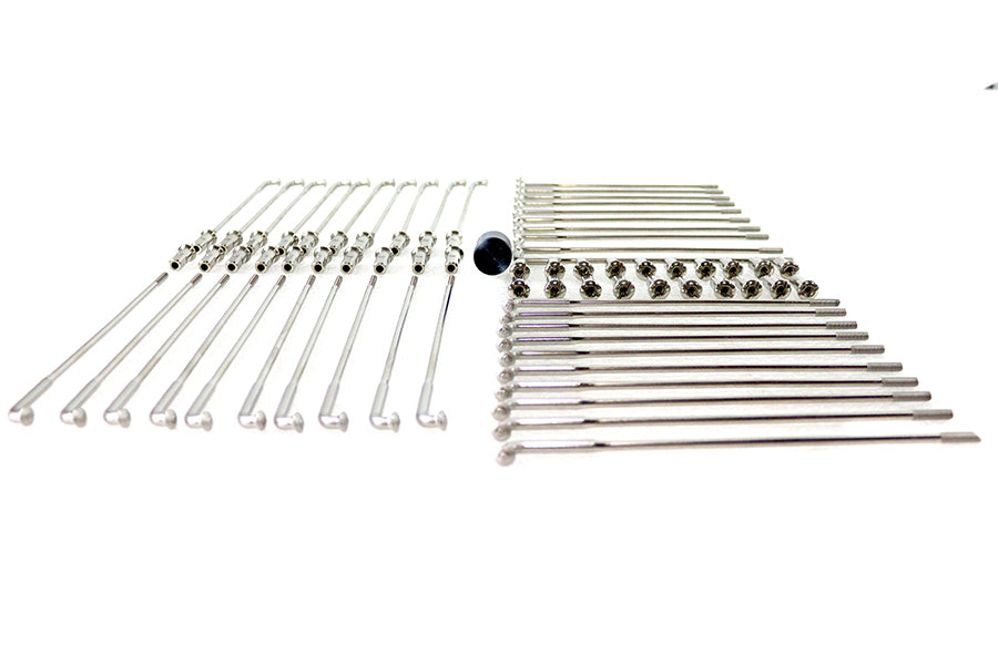 16 Indian Spoke Set Stainless Steel