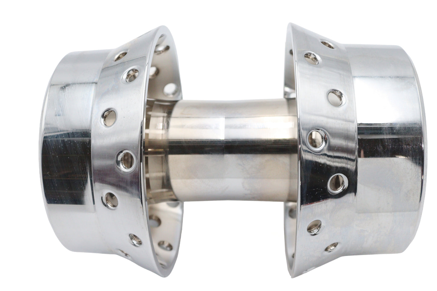 Factory Sample Rear Wheel Hub 3/4 Bearings Chrome