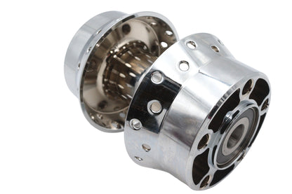 Factory Sample Rear Wheel Hub 3/4 Bearings Chrome