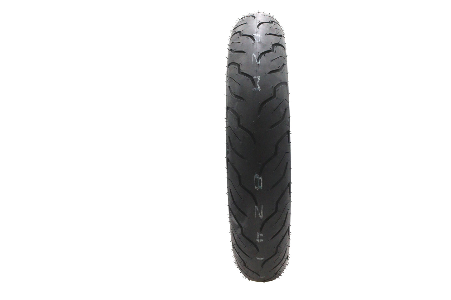 Front Dunlop American Elite II MH90 x 16 Wide Whitewall Tire
