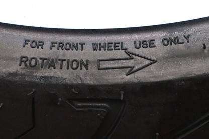 Front Dunlop American Elite II MH90 x 16 Wide Whitewall Tire