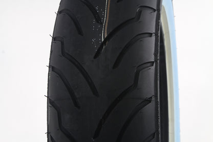 Rear Dunlop American Elite 180/65B x 16 Wide Whitewall