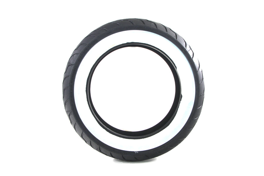 Rear Dunlop American Elite 180/65B x 16 Wide Whitewall