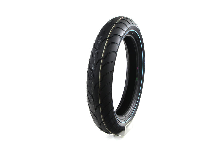 Front Dunlop American Elite 130/80B x 17 Narrow Whitewall