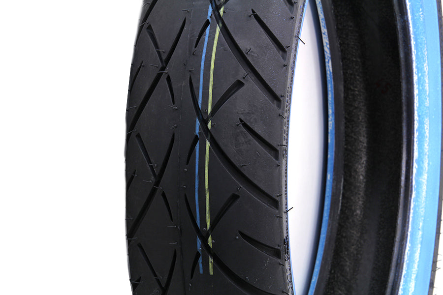 Front Metzeler ME888 Marathon 130/80B x 17 Wide Whitewall
