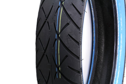 Front Metzeler ME888 Marathon 130/80B x 17 Wide Whitewall