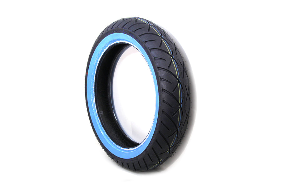 Front Metzeler ME888 Marathon 130/80B x 17 Wide Whitewall