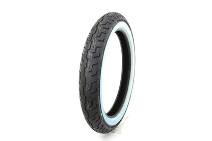 Dunlop D401 100/90H X 19 Front Wide Whitewall Tire