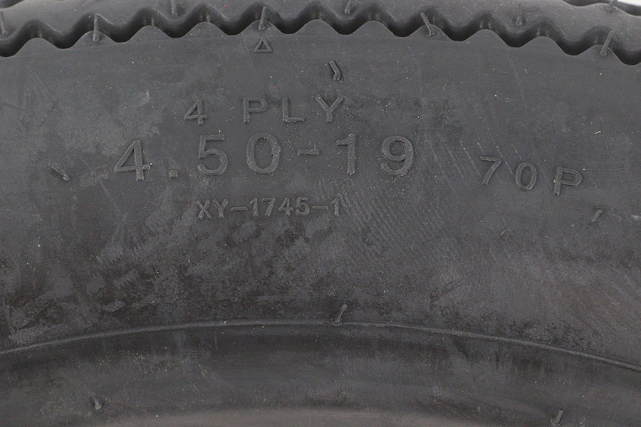 Beck Front or Rear Tire 4.50 x 19 Black
