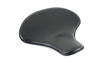 Black Leather Solo Seat
