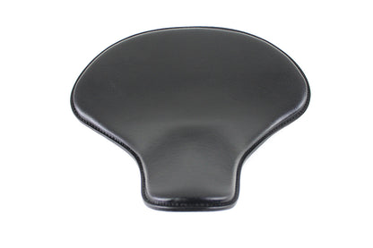 Black Leather Solo Seat
