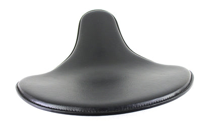 Black Leather Solo Seat