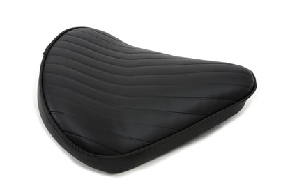 Black Tuck and Roll Solo Seat Large