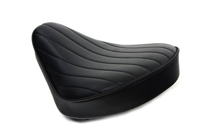 Black Tuck and Roll Solo Seat Small