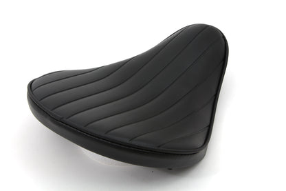 Black Tuck and Roll Solo Seat Small