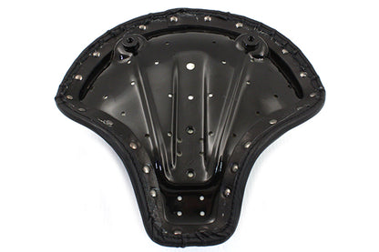 Black Leather Solo Seat