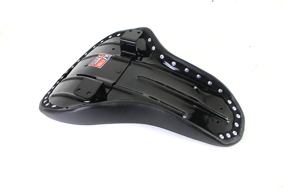 Black Naugahylde Thin Profile Buddy Seat