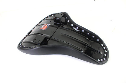 Black Naugahylde Thin Profile Buddy Seat