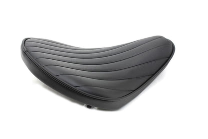 Black Tuck and Roll Solo Seat Small