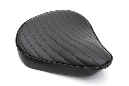 Black Tuck and Roll Solo Seat Large