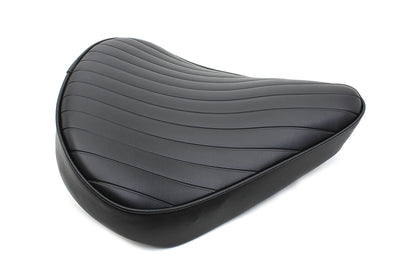 Black Tuck and Roll Solo Seat Large