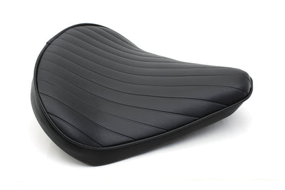 Black Tuck and Roll Solo Seat Large