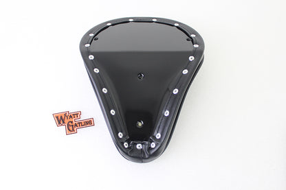 Black Tuck and Roll Solo Seat Small