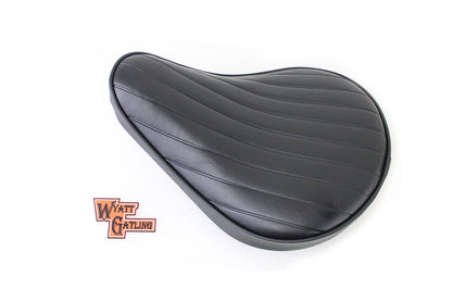 Black Tuck and Roll Solo Seat Small