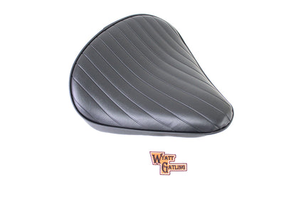 Black Tuck and Roll Solo Seat Large