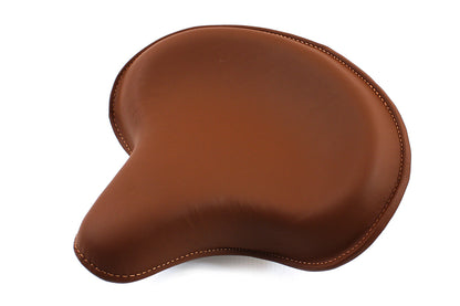 Corbin Gentry Brown Leather Deluxe Solo Seat without Skirt