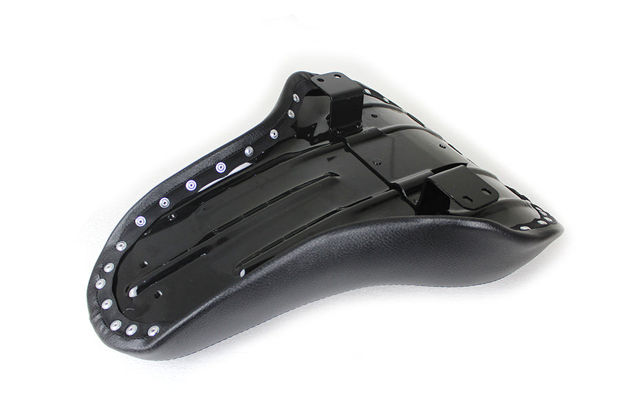 Black Naugahyde Dresser Style Buddy Seat