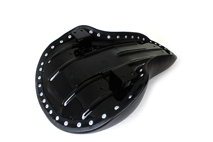 Black Naugahyde Dresser Style Buddy Seat