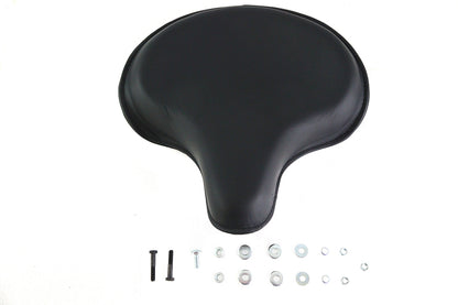 Replica Black Leather Deluxe Solo Seat without Skirt
