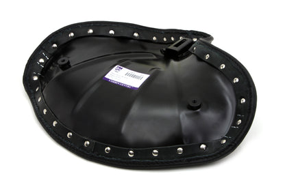 Black Leather Replica Army Solo Seat